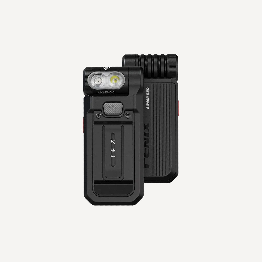 Фонарь клипса Fenix SW05R-RED 150 Lumen